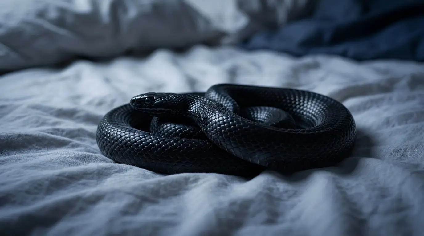 Dreaming of a Black Snake in Bed: Spiritual Meaning and Hidden Fear