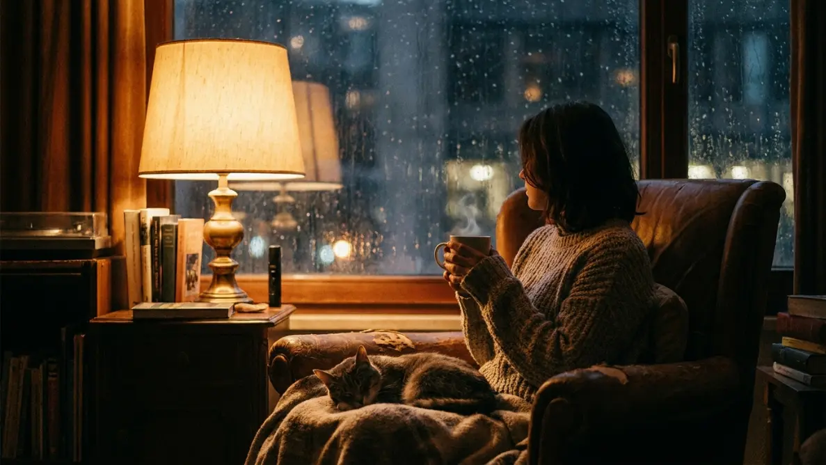 can someone manifest you against your will, a calm person sitting by a window at night