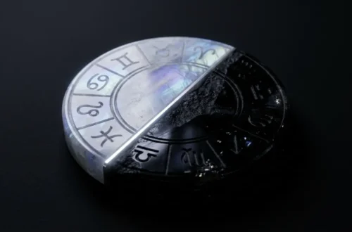 astrological wheel showing the shadow side of your zodiac sign in light and shadow