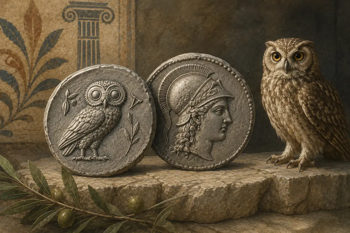 Owl in silent flight with the edges of its wing feathers emphasized
